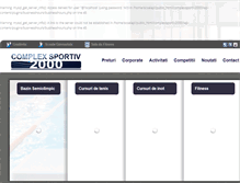 Tablet Screenshot of complexsportiv2000.ro